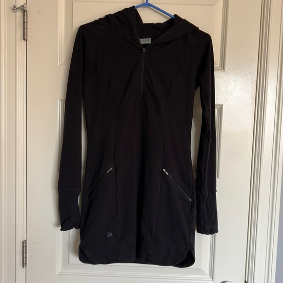 Athleta Black Sweater Dress/Tunic - Picture 1 of 4